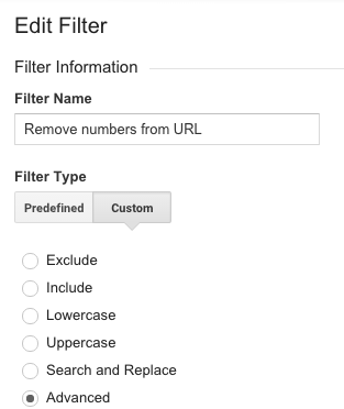 Kreiranje filtera (1/2) u Google Analitici